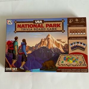 Games Hub USA National Park Trivia Board Game.  New in box.